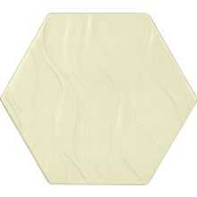 Керамогранит Tonalite Examatt Avorio Esagona Decoro Relief Matt 17.1x15 см