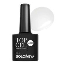 Гель-топ матовый для ногтей Solomeya Top Gel SМTG, 8.5 мл