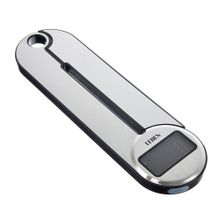 LEBEN Весы кухонные электронные, раздвижные, сенсор, макс.нагр. 5кг (точн.измер. 1гр), металл 100x235x25 Серый