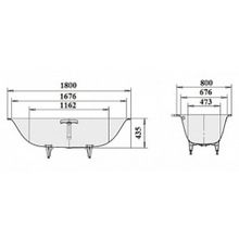 Стальная ванна Kaldewei Silenio 676 с покрытием Easy-Clean