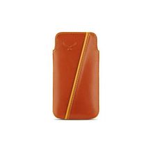 Кожаный чехол для iPhone 4S Mapi Zela Diego Strap case, цвет Tan Yellow (M-150597)