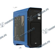 Корпус Miditower Aerocool "Aero-800 Blue", ATX, черно-синий (без БП) [141521]