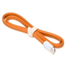 Кабель USB 2.0 Am=>Apple 8 pin Lightning, магнит, 1.2 м, оранжевый, SmartBuy (iK-512m orange)