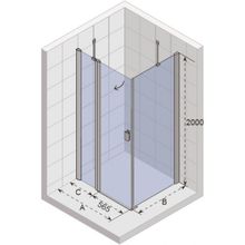 Душевой уголок Riho Fjord F206 (97х97) (R)