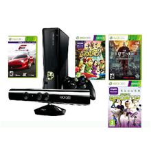 Xbox 360 250 Gb Kinect + Kin. Adv.+ Forza Motorsport 4 + Ведьмак 2 + Kinect Sports