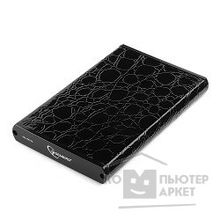 Gembird EE2-U3S-70L Внешний корпус 2.5" , черный, USB 3.0, SATA, металл+кожзам, блистер