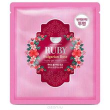 KOELF Ruby & Bulgarian Rose Hydro Gel Mask Pack  Гидрогелевая маска с рубиновой пудрой и розовым маслом