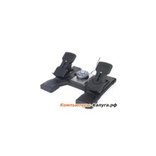 Педали Saitek Pro Flight Rudder Pedals Retail, adjustable damping, non-slip materials