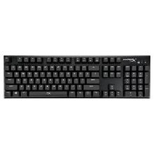 клавиатура Kingston HyperX Alloy FPS, игровая, механическая (Cherry MX Blue), подсветка клавиш, USB, black, черная, HX-KB1BL1-RU A5