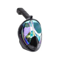 Маска для плавания затемненная с принтом (размер L XL)