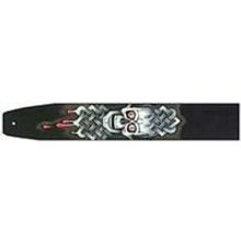 2G3-08 Ремень для гитары. Двухслойная кожа, 77мм, АМС