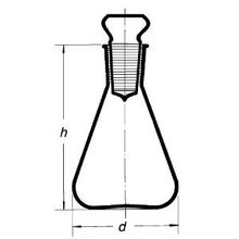 Колба йодная с пробкой, 500 мл. (Кат. № 8481 632 426 210 500)
