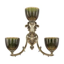 Bohemia Ivele Бра Bohemia Ivele 7211B15 2+1 210 GB P1 U Amber-Green H-1K ID - 138811