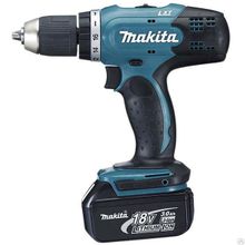 Аккумуляторная ударная дрель-шуруповерт Makita DHP453RFE