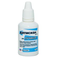 Полимер для ремонта стекол Антискол АС-30  жидкий для лучиков 30 мл