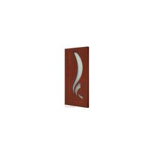 Дверь с покрытием ПВХ. модель: Лиана ДО (Размер: 700 х 2000 мм., Цвет: Итальянский орех, Комплектность: + коробка и наличники)