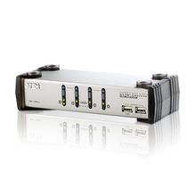 aten (4  port kvm & usb for ps2 w 1.2) cs1734ac