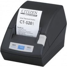 Чековый принтер Citizen CT-S281, USB, черный (CTS281UBEBK)