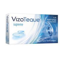 Силикон гидрогелевые  контактные линзы ежемесячной замены  VIZOTEQUE SUPREME
