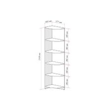 Стеллаж угловой Сопрано ШК-220