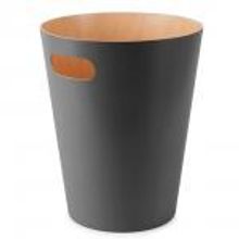 Umbra Корзина для мусора WOODROW натуральное дерево серый арт. 082780-618