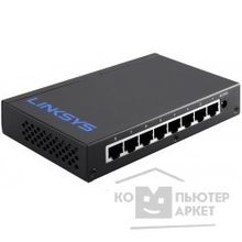 Linksys LGS108-EU 8-портовый коммутатор, Gigabit