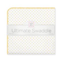 SwaddleDesigns Classic Polka Dots желтая