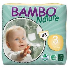 Подгузники Bambo Nature Midi 5-9 кг (33 шт)