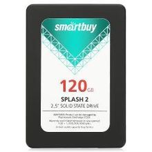 жесткий диск SSD 120ГБ, 2.5, SATA III, SmartBuy Splash 2, SB120GB-SPLH2-25SAT3