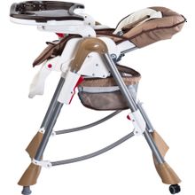 Стульчик для кормления Caretero BISTRO BROWN (коричневый)