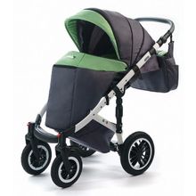 Коляска Vikalex Ferrone (3 в 1) grey & green