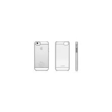 Чехол для iPhone 5 Macally See-Thru Hardshell Case, цвет grey (CURVEG-P5)