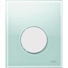 Панель смыва TECEloop Urinal стекло зеленое, клавиша белая