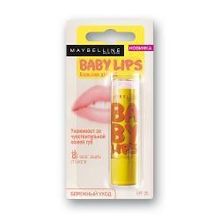Бальзам для губ Maybelline   York Bayby Lips Бережный уход, 1,78 мл, для чувствительной кожи губ