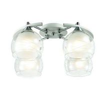 Потолочный светильник OML-283 белый,хром прозрачный белый E27 4*60W 220V арт.OML-28313-04