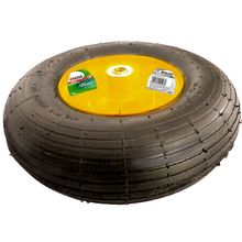 Колесо пневматическое, 4.00-6, D325 мм, подш. внут. диам. 16мм, длина оси 100мм Palisad 68938