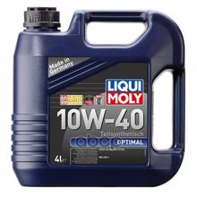 Liqui moly 10w-40 Sl Cf Optimal 4л (Полусинт.Мотор.Масло) Sae 10w40 Optimal Liqui Moly 4л 3930