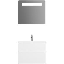 Am.Pm Мебель для ванной Gem 75 белый глянец с 2 ящиками