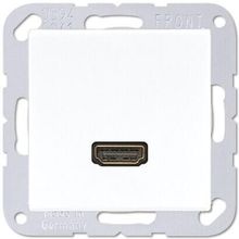 Jung Розетка HDMI одинарная Jung A 500 белая MAA1112WW ID - 75551