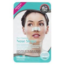 Маски-полоски для очищения пор в области носа MBeauty Pore Cleansing Nose Strips 3шт