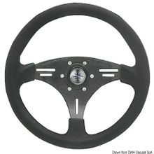 Osculati MANTA steering wheel blac blackk 355 mm, 45.157.98