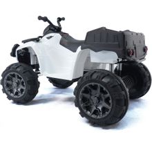 Детский квадроцикл Grizzly Next White 4WD с пультом управления 2.4G - BDM0909