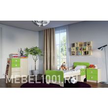 Детская мебель ЖИЛИ-БЫЛИ, комплект-3 зеленый