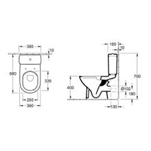 Сливной бачок Villeroy & Boch ONovo 5760 S1 01