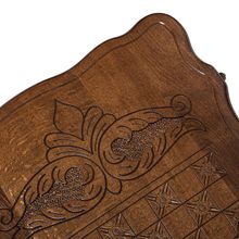 Нарды резные "Самсон и лев" с ручкой 60