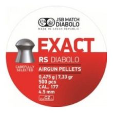 Пули пневматические JSB EXACT Diabolo RS 4,5 мм 0,475 грамма (500 шт.)