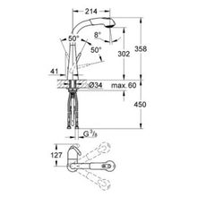 Смеситель Grohe Zedra 32553SD0 для кухонной мойки