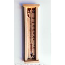 Термометр жидкостный СТ-3 60-1  Сув. "Баня" 85х320 мм.