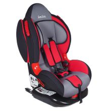 BAMBOLA Автокресло 9-25 кг NAVIGATOR ISOFIX Серый Красный