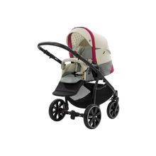 Noordi 2 в 1 Polaris SP бело-серая с малиновым